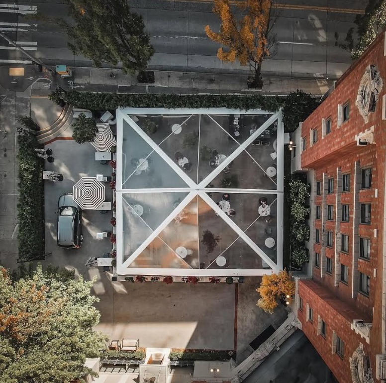 Clear Top Frame Tent Rental - 4